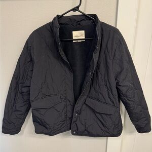 Thread & Supply Black Quilted Jacke